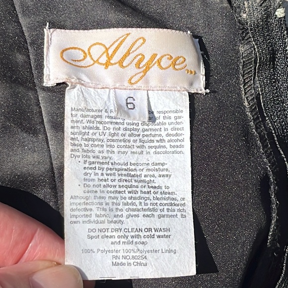 Alyce sparkly high-low gorgeous dress 6 - Picture 8 of 13